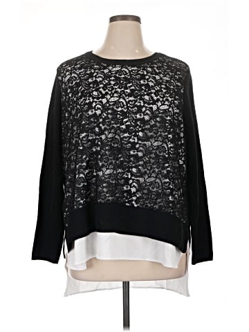 Simply Vera Vera Wang Long Sleeve Top (view 1)