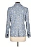 Talbots Floral Blue Blazer Size 10 - photo 2