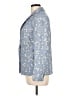 Talbots Floral Blue Blazer Size 10 - photo 5