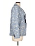 Talbots Floral Blue Blazer Size 10 - photo 4