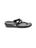 Crocs Black Flip Flops Size 7 (wide) - photo 1