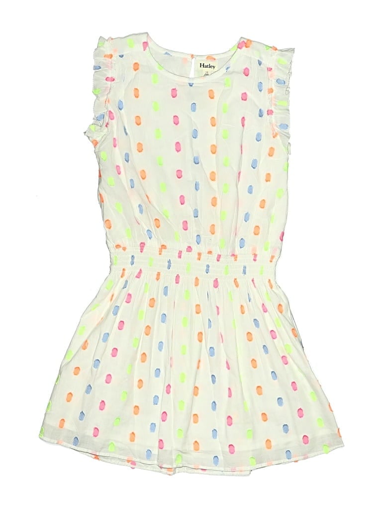 Pre-owned Hatley Kids' Dress In Green