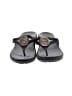 Crocs Black Flip Flops Size 7 (wide) - photo 2