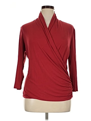 DressBarn 3/4 Sleeve T-Shirt (view 1)