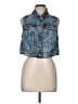 Torrid Blue Denim Vest Size Med Plus (00) - photo 1