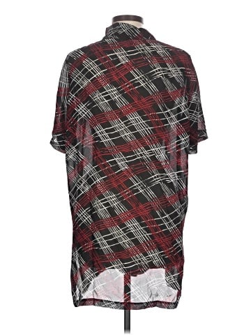 Kathie Lee Short Sleeve Button-Down Shirt (view 2)