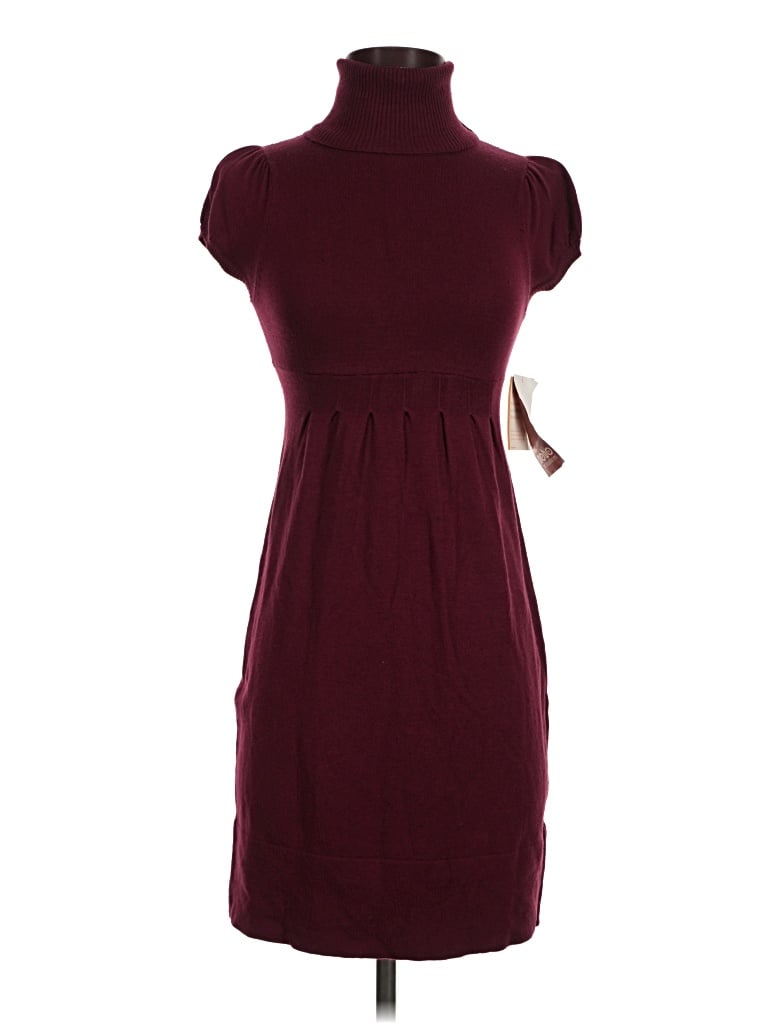 Pre-owned Walmart Casual Dress In Burgundy