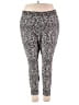Old Navy Animal Print Black Active Pants Size 3X - photo 1