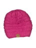 Assorted Brands 100% Acrylic Pink Beanie One size - photo 1