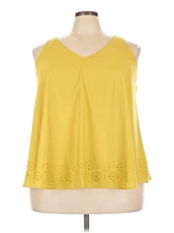 Lane Bryant Outlet Sleeveless Blouse (view 1)