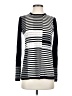 Vince. Stripes Black Wool Pullover Sweater Size XS - photo 1