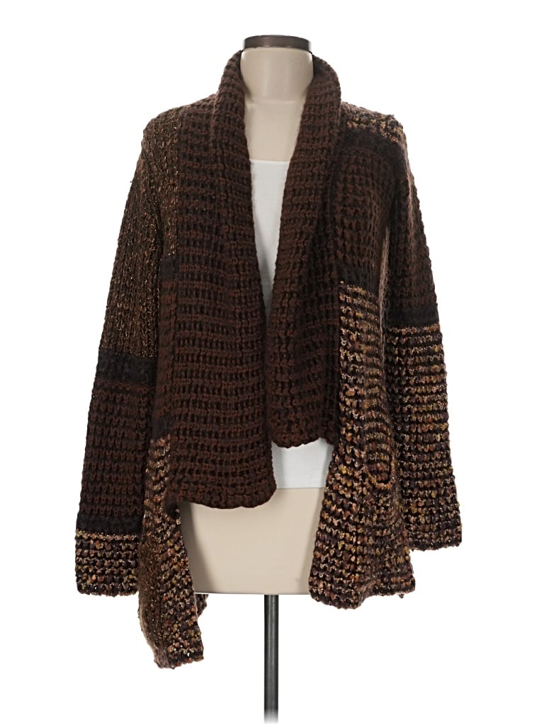 Pre-owned Desigual Cardigan Sweater In Brown