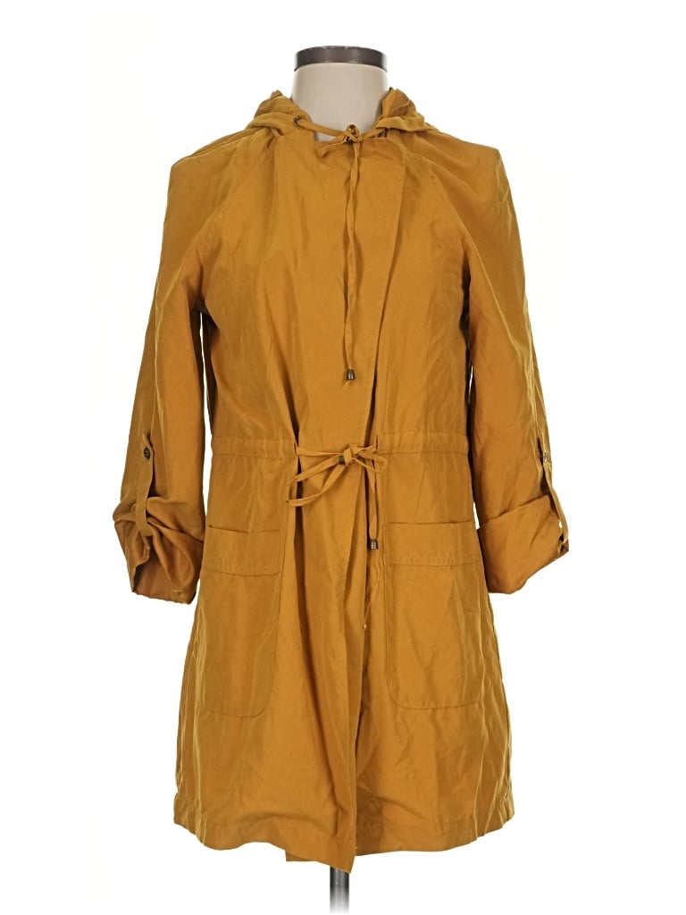 Pre-owned Love Tree Raincoat In Gold