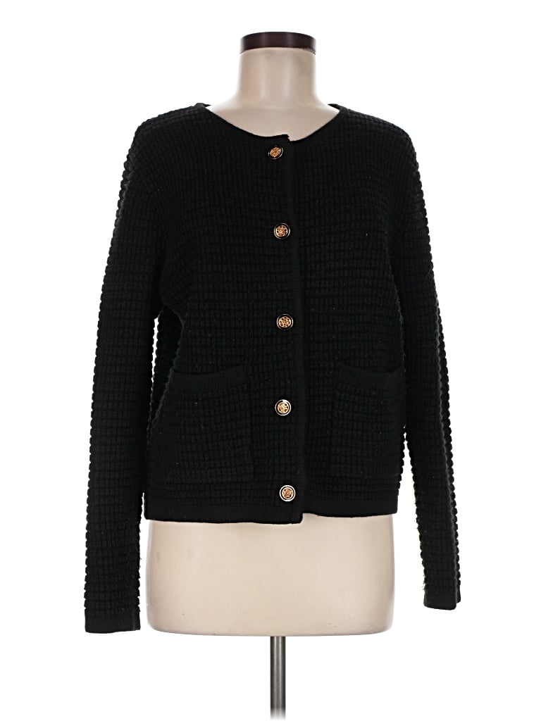 Pre-owned Btfbm Cardigan Sweater In Black