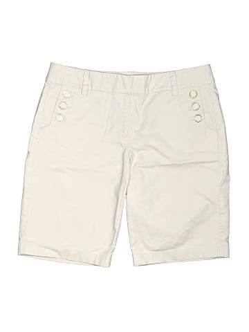 Ann Taylor Khaki Shorts (view 1)