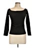 Trendy Queen Black 3/4 Sleeve Top Size L - photo 1