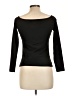 Trendy Queen Black 3/4 Sleeve Top Size L - photo 2