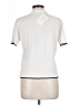 FRAME 100% Cotton Ivory Short Sleeve Top Size L - photo 2