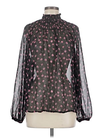 Elizabeth and James Long Sleeve Blouse (view 1)