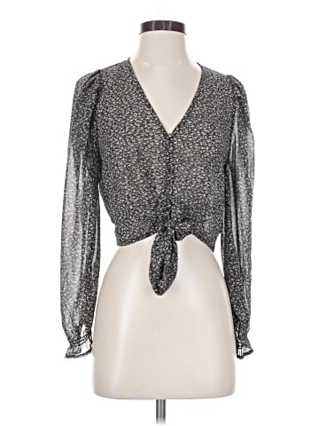 Blush Long Sleeve Blouse (view 1)