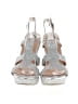 Bella Marie Silver Wedges Size 7 - photo 2