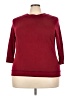 DressBarn Burgundy Pullover Sweater Size 22 - photo 1