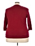 DressBarn Burgundy Pullover Sweater Size 22 - photo 2
