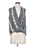Yoana Baraschi 100% Polyester Silver Sleeveless Blouse Size S - photo 1