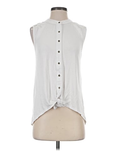 Blue Rain Sleeveless T-Shirt (view 1)