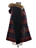 Elevenses Plaid Brown Red Coat Size XS - photo 4