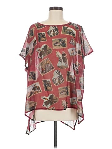 Tasha Polizzi Collection Short Sleeve Blouse (view 1)