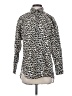 Maeve Animal Print Ivory Long Sleeve Blouse Size XXS - photo 1