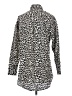 Maeve Animal Print Ivory Long Sleeve Blouse Size XXS - photo 2