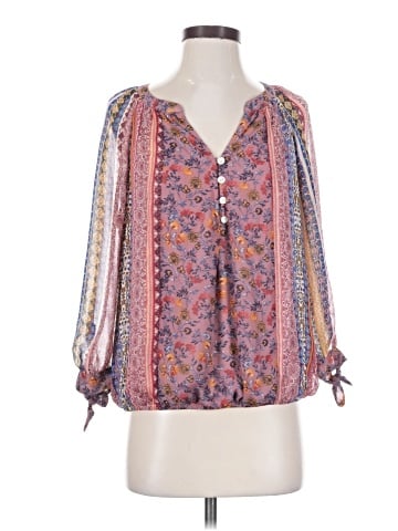 Fig & Flower 3/4 Sleeve Blouse (view 1)