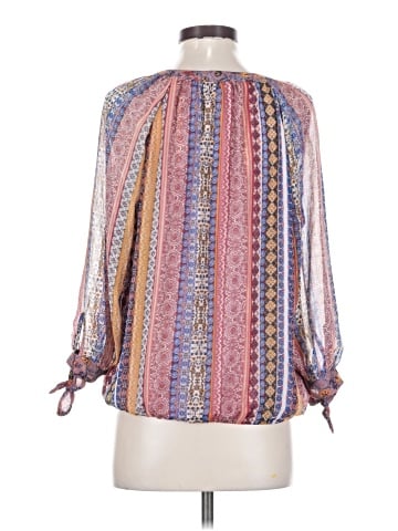 Fig & Flower 3/4 Sleeve Blouse (view 2)