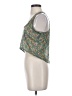 Free People 100% Polyester Green Tank Top Size XS - photo 5