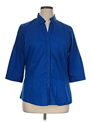 Port Authority 3/4 Sleeve Button-Down Shirt (view 1)