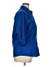 Port Authority Blue 3/4 Sleeve Button-Down Shirt Size XL - photo 4