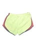 Nike 100% Polyester Green Athletic Shorts Size M - photo 2