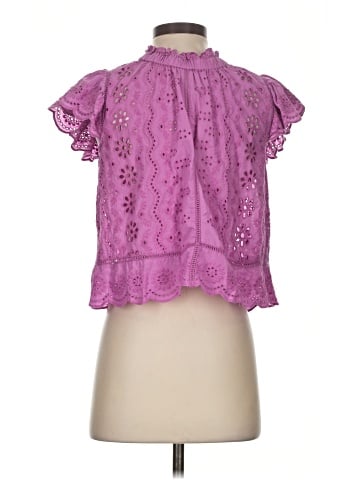 Jennifer & Grace Short Sleeve Blouse (view 2)