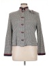 St. John Collection by Marie Gray Houndstooth Gray Jacket Size 14 - photo 1
