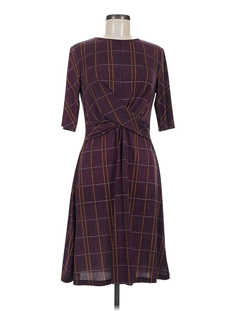 Pre-owned Donna Morgan Casual Dress In Purple