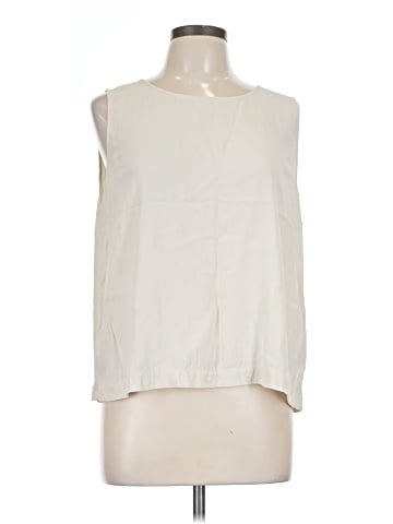 Eileen Fisher Sleeveless Silk Top (view 1)