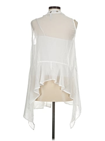 milla Sleeveless Button-Down Shirt (view 2)