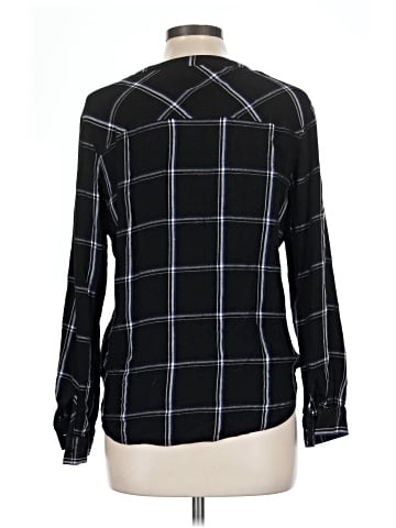 Pure Navy Long Sleeve Blouse (view 2)