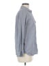 BDG 100% Cotton Chevron-herringbone Blue Long Sleeve Button-Down Shirt Size M - photo 4