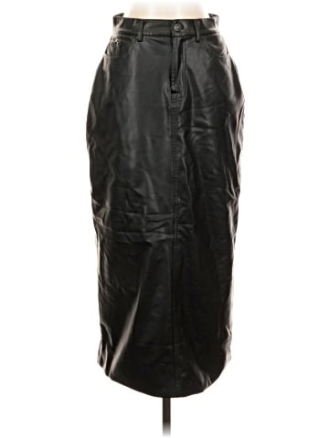 7 For All Mankind Faux Leather Skirt (view 1)