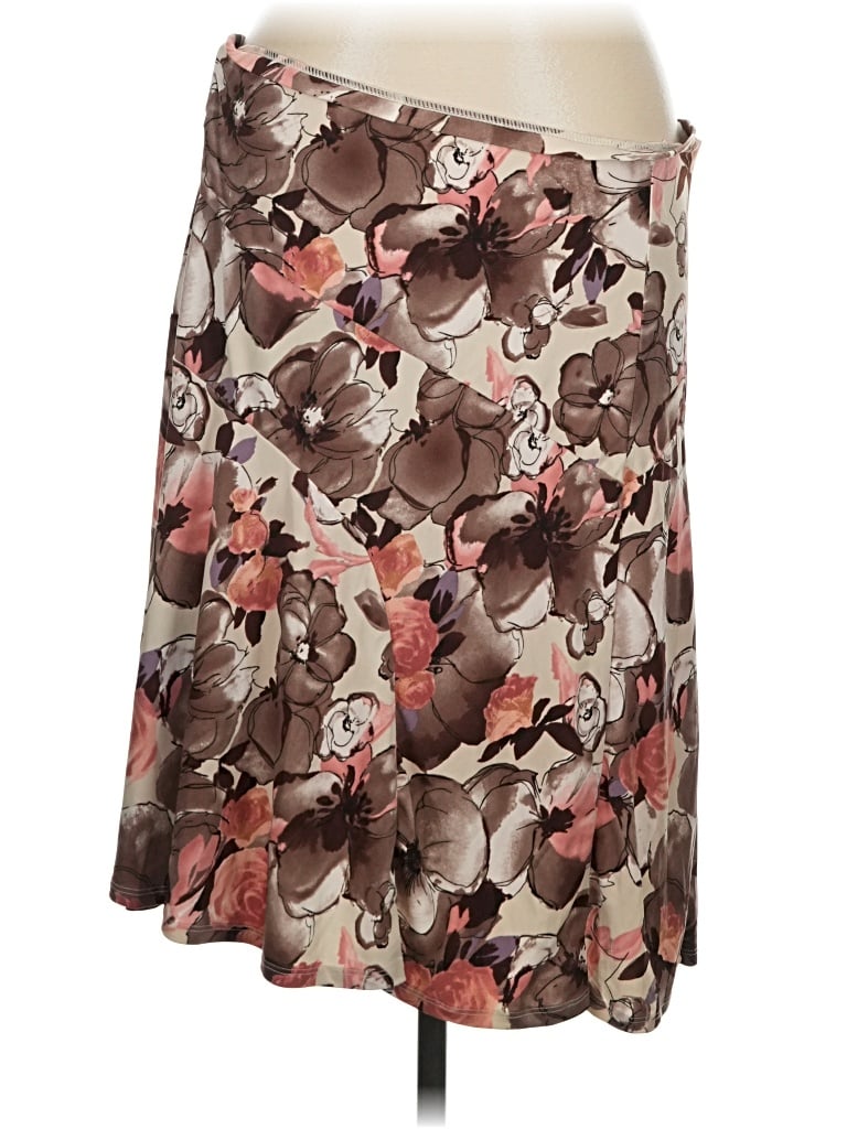 Pre-owned George Casual Skirt In Brown