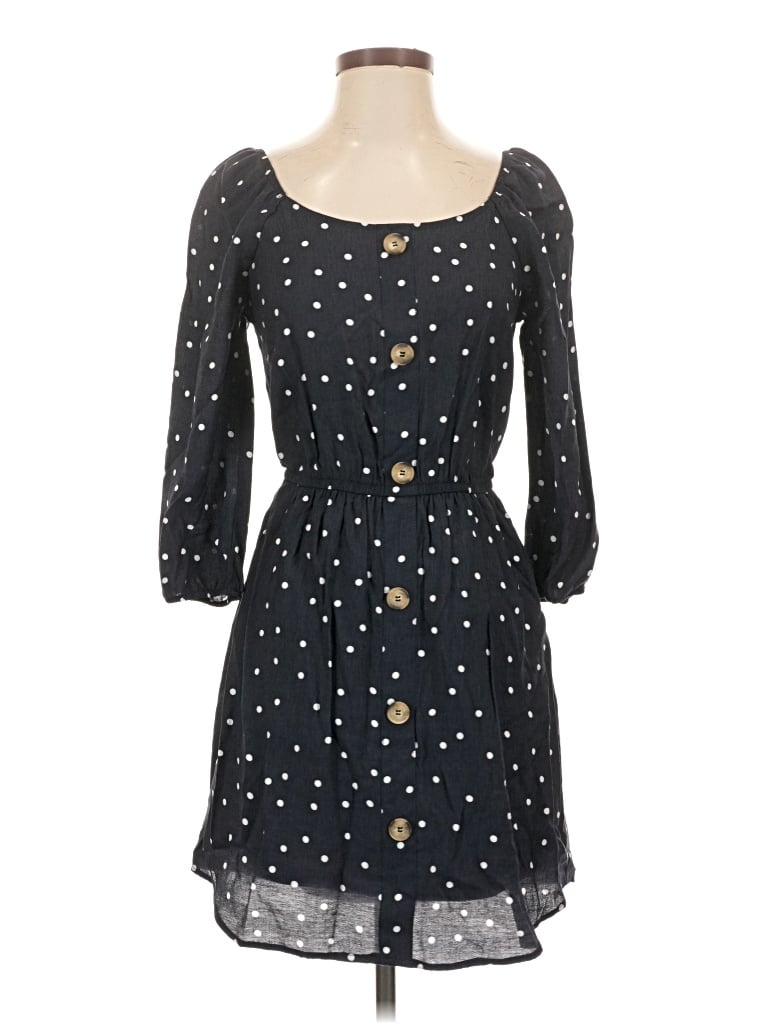 Pre-owned E&m Collection Casual Dress In Black