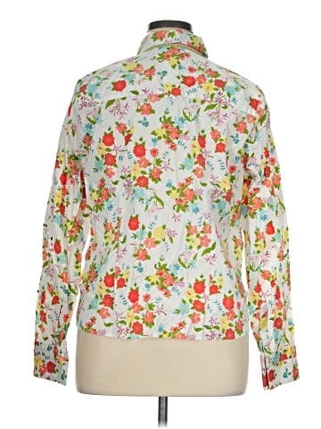 Cj Banks Long Sleeve Blouse (view 2)